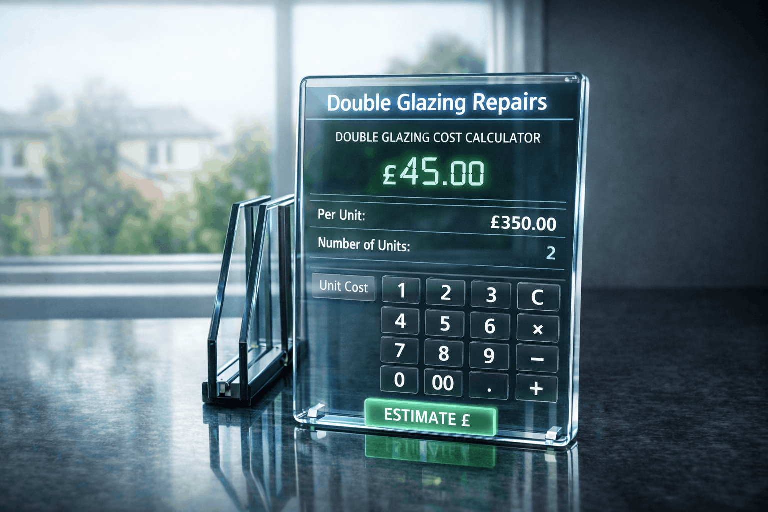 online glass calculator